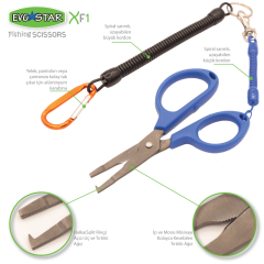 Evostar XF1 Balıkçı Makası Halka Açıcı Pense