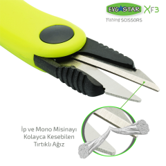 Evostar XF3 Katlanır Balıkçı Misina Makası, Hobi El İşi
