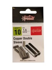 Captain 5130 Çelik Tel Sıkıştırma Burcu Double 10'lu Paket Black Nikel