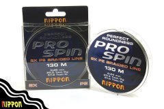 Nippon ProSpin 8x PE Kaplı İp Misina 130 mt 0,23 mm