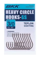 BKK SS Heavy Circle Olta İğnesi 4/0 7 Pcs