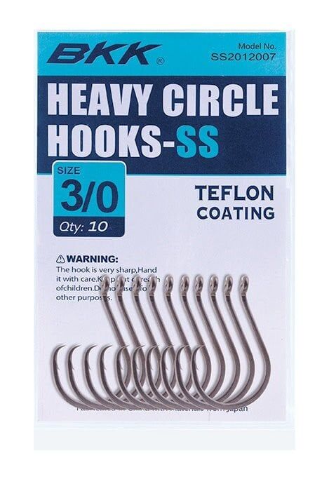 BKK SS Heavy Circle Olta İğnesi 2/0 8 Pcs