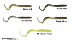 Savage gear LB Rib Worm 90 mm 10 Adet Sahte Balık