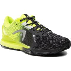 Head Sprint Pro 3.0 Clay Toprak Kort Erkek Tenis Ayakkabı Siyah - 48.5