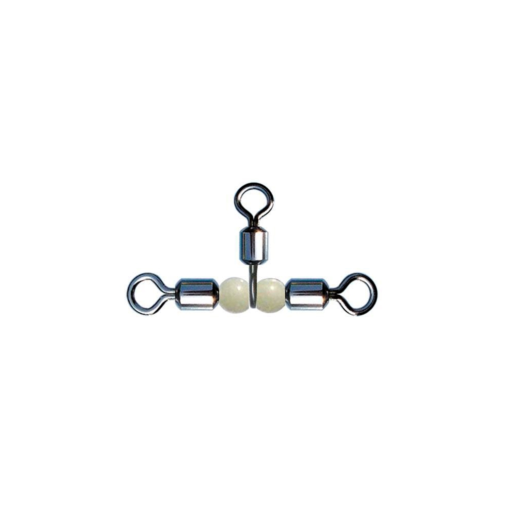 Fırdöndü Rolling Swivel Crossline Pear Beads