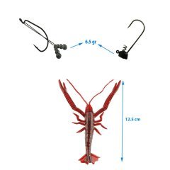 Aqua Salty Crayfish 12.5cm 3