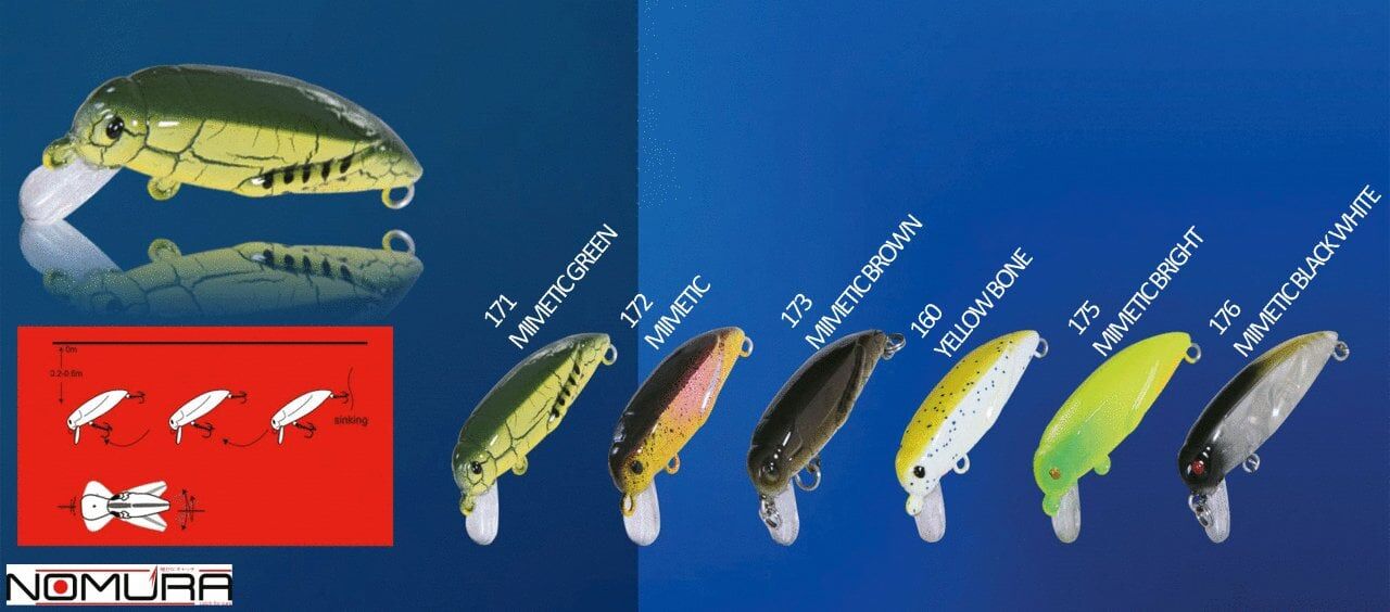 Nomura Norı 3.7cm 2.0gr Sınkıng Sahte Balık 171