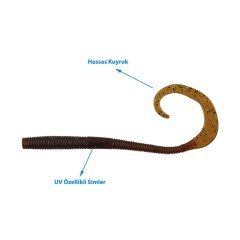 Aqua Salty Soft Bait 12cm 5