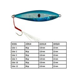 Aqua Salty Ringo Jig 80 gr - 12