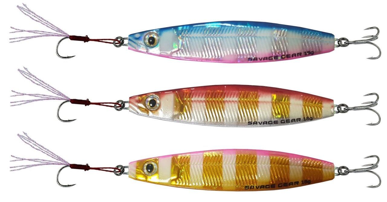 Savage gear LF Psycho Sprat 3 Adet (Turkish Zebra Mix2) Sahte Balık 14 gr