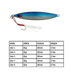 Aqua Salty Multi Jig 60 gr - 7