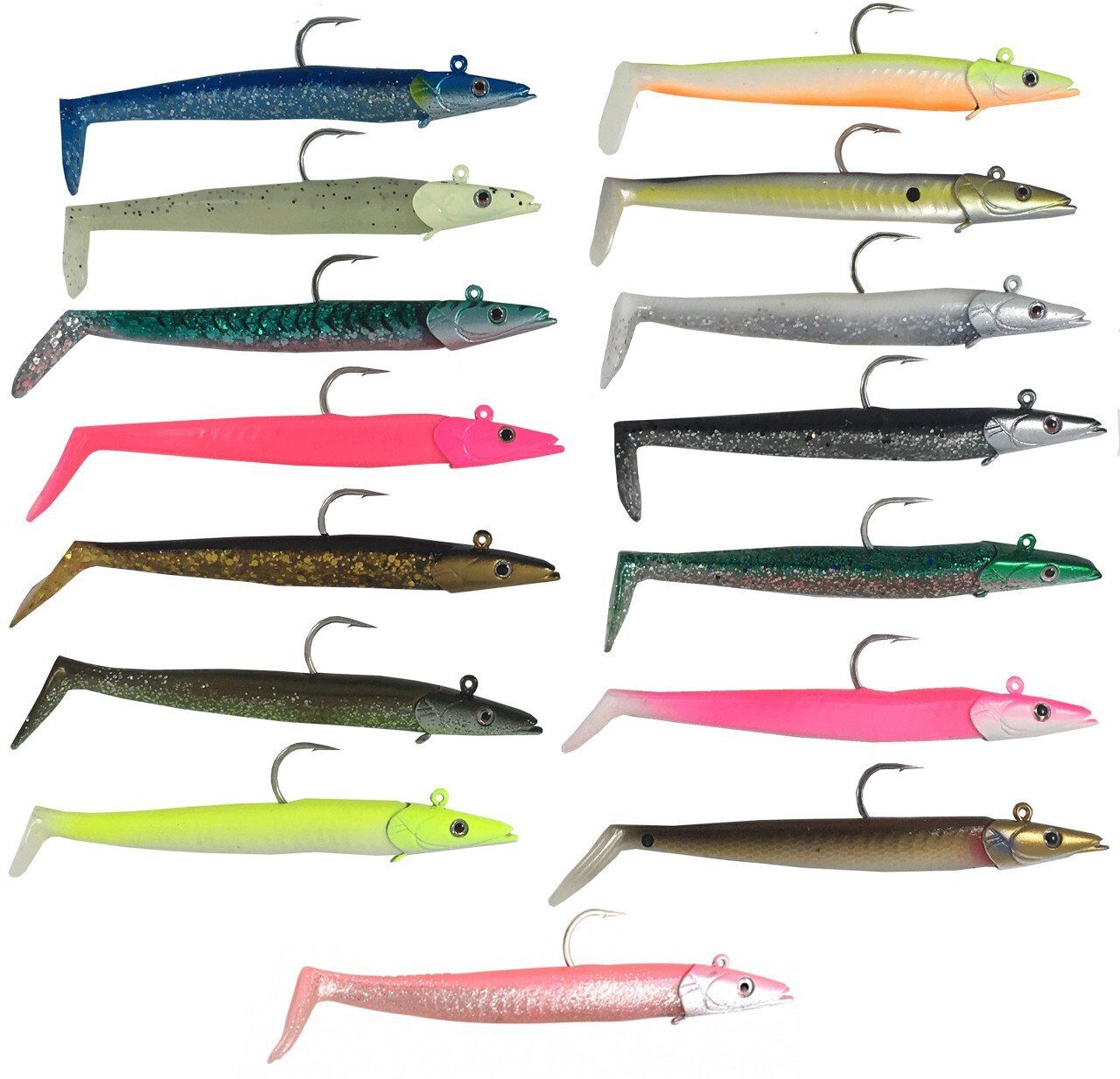 Savage gear Sandeel 12.5 cm 23 gr 2+1 Adet Sahte Balık Sandeel