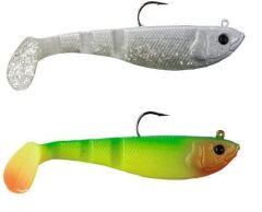 Savage gear Soft 4Play Shad 7.2 cm 8 gr 3 Adet Sahte Balık Pearl Silver