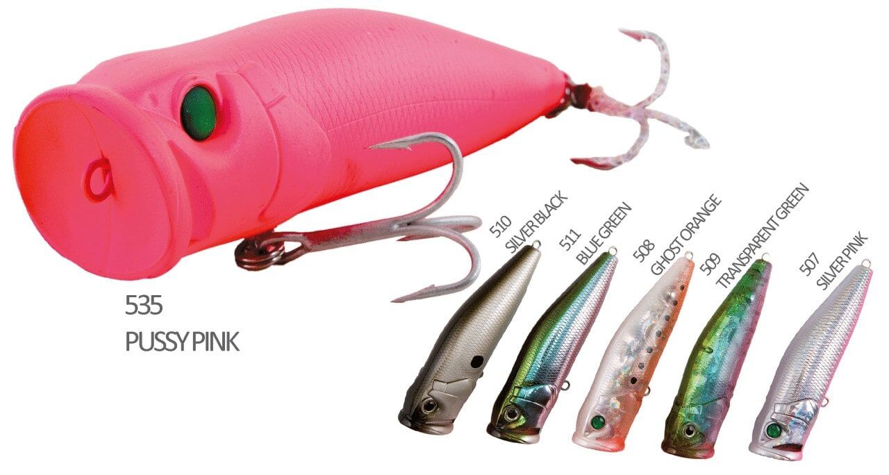 Nomura Momoko 120mm 44,8g (Poper) Sahte Balık 507