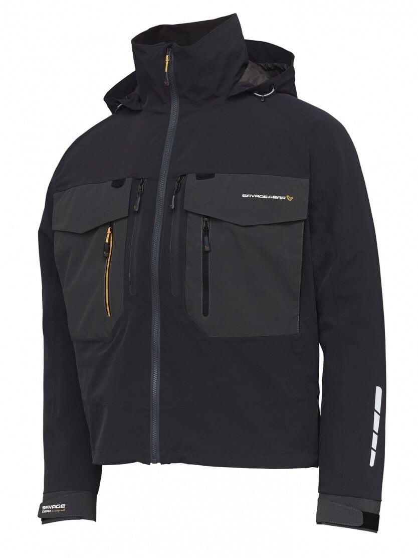Savage Gear SG6 Wading Jacket Black/Grey M