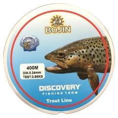 DFT Bojin  Alabalık Misinası 0.24 mm 400 m Şeffaf