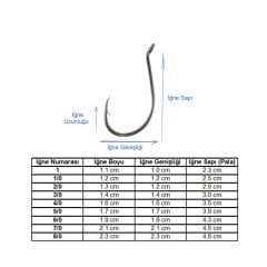 Marlin 8299 HC BN İğne No:1 (20Pcs)
