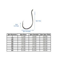 Marlin 8299 HC BN İğne No:1/0 (20Pcs)