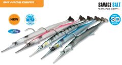 Savage gear Needlefish Pulsetail 2+1 30 cm 105g Sahte Balık Pink Silver