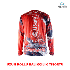 NEHİR DİJİTAL BASKILI UZUN KOL - NHR