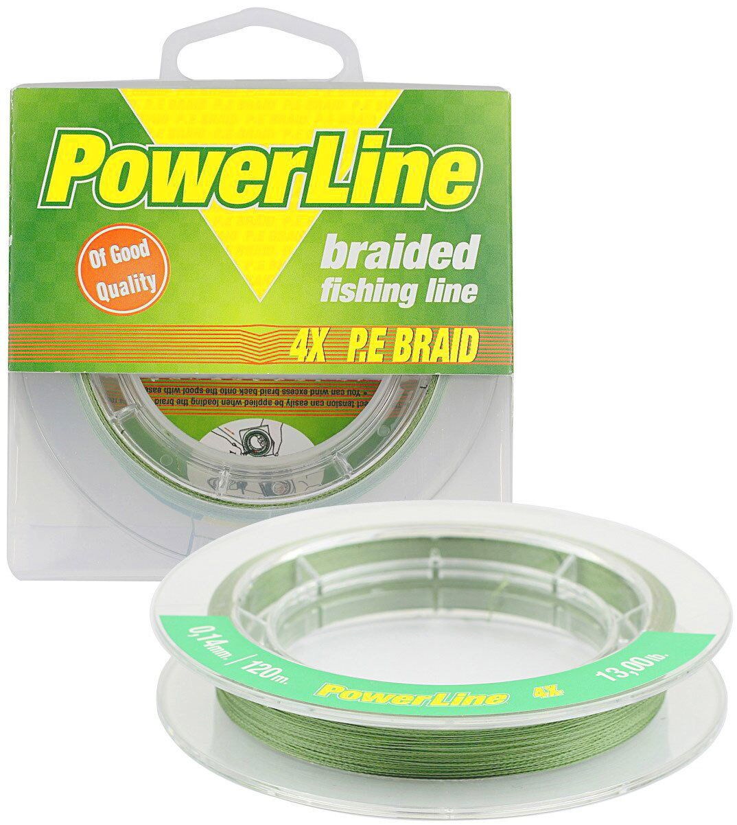Power Lıne Classıc Braid 4x 250 mt Örgü İp (Yeşil) 0,20 mm