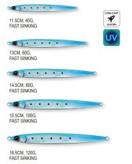 Savage Gear Sardine Slider 15.5 cm 100 gr Sahte Balık UV Chartreuse