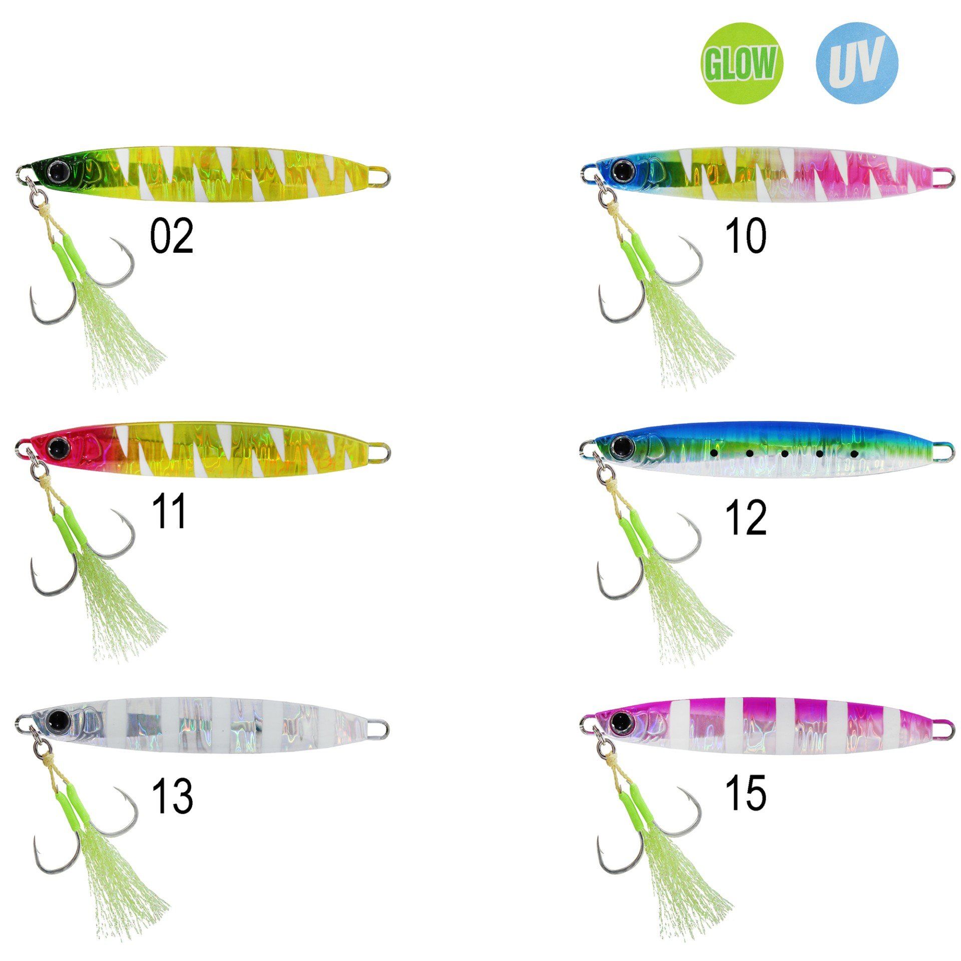 Captain 3627 Burneo Jigger 40gr Light Jig Suni Yem
