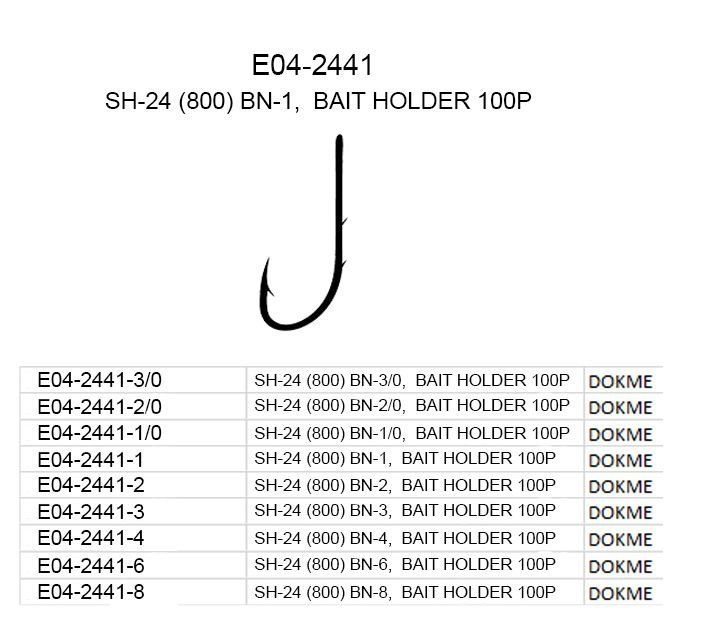 ECOTACKLE E04-2441 SH-24 (800) BN , BAIT HOLDER 100P