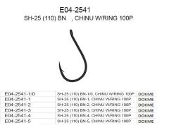 ECOTACKLE E04-2541 - SH-25 (110) BN , CHINU W/RING 100P
