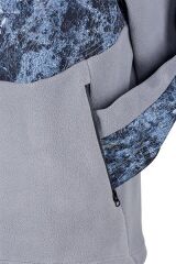 Fujin SeaGame Technical Polar Hoodie Grey Reef