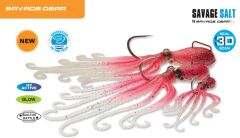 Savage gear Octobus 185g 20cm Sahte Balık UV Orange Glow