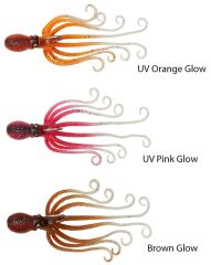 Savage gear Octobus 185g 20cm Sahte Balık UV Orange Glow
