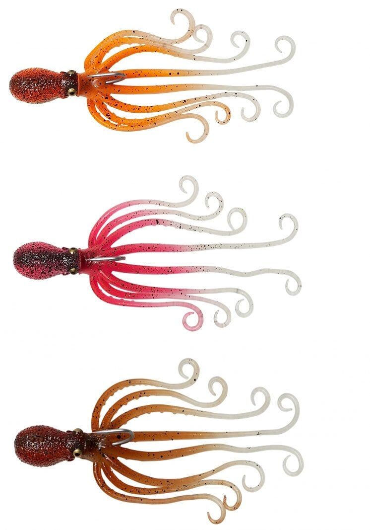 Savage gear Octobus 120g 16cm Sahte Balık UV Orange Glow