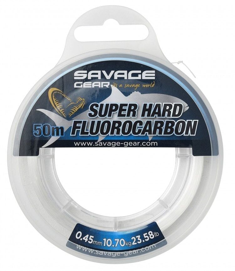 Savage Gear Super Hard Fluorocarbon 50 M Clear 0.50 MM 13.20 KG 29.10 LB