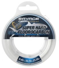 Savage Gear Super Hard Fluorocarbon 50 M Clear 0.50 MM 13.20 KG 29.10 LB