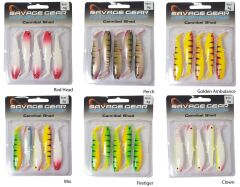 Savage gear Cannibal 8cm 5 Adet Sahte Balık Clown