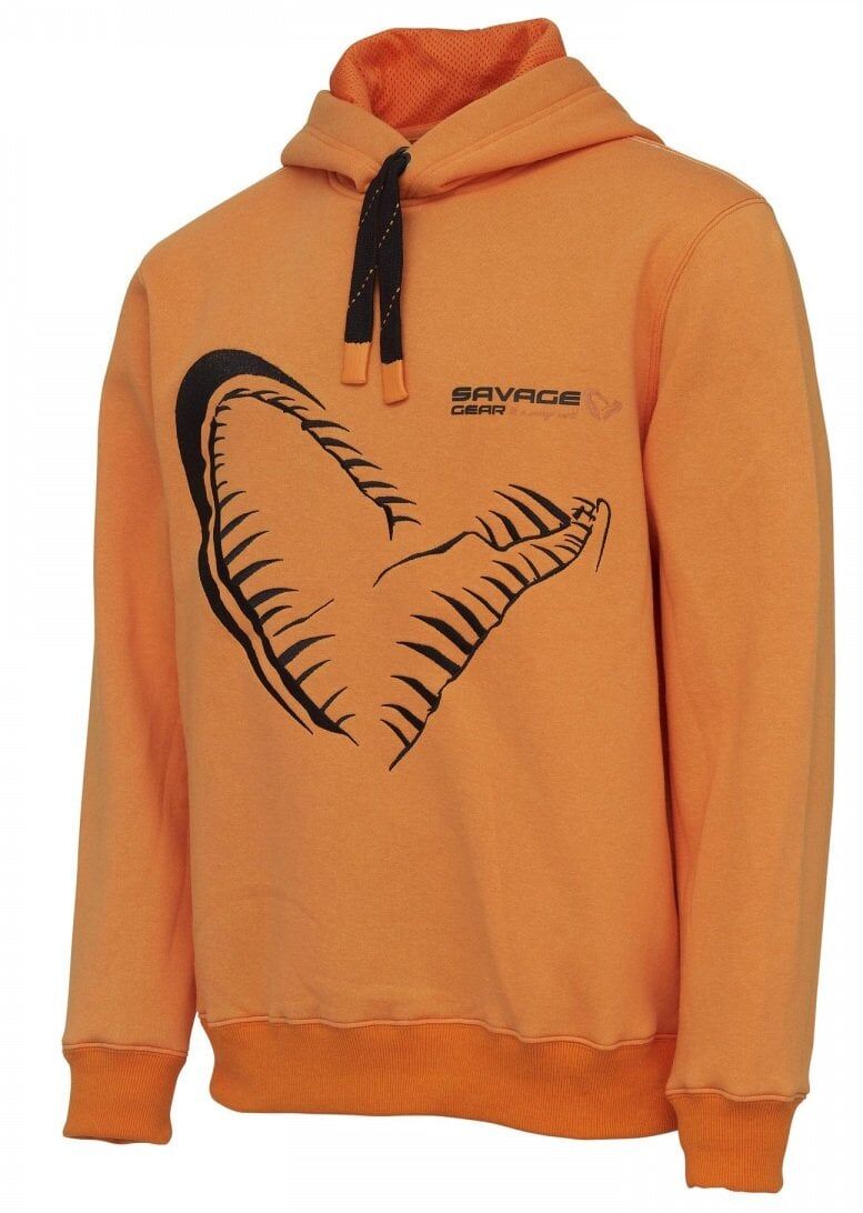 Savage Gear Mega Jaw Hoodie Sun Orange L