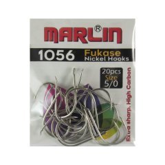 Marlin 1056 Fukase HC Nickel İğne No:5/0 (20Pcs)