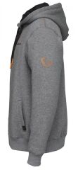 Savage Gear Classic Zip Hoodie Grey Melange L