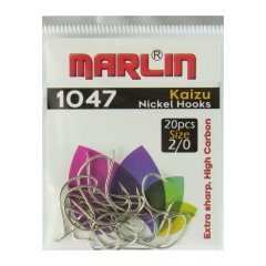 Marlin 1047 Kaizu-T HC Nickel İğne No:2/0 (20Pcs)