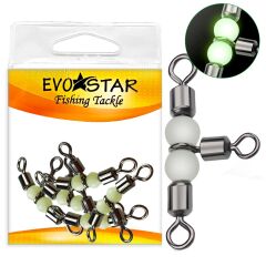 Evostar Glow Boncuklu Üçlü  Fırdöndü 5'li Paket