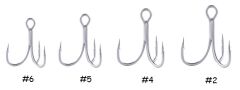 Savage Gear SGY 2X Trebles 8 Adet İğne #6