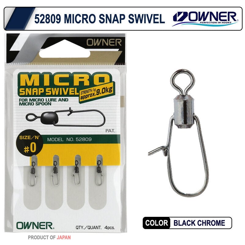 Owner 52809 Micro Snap Rapala Klipsi