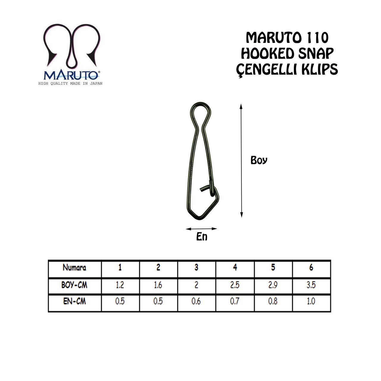 Maruto 110 Klips  (10) 6