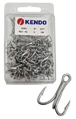 Kendo 9021 PS Faultless Treble 100 Adet 3 lü Çarpma İğnesi 6