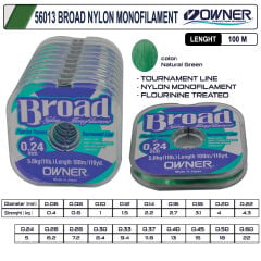 Owner 56013 Broad 100m Natural Clear Misina 10 Adetli