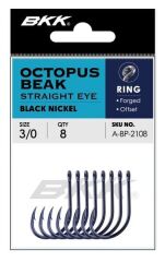 BKK Octopus Beak Straight Eye Olta İğnesi 3/0
