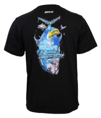 BKK Short Sleeve Casual Shirt Black Tişört