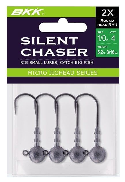 BKK Silent Chaser- Round Head Jighead 1 no 3.5 gr