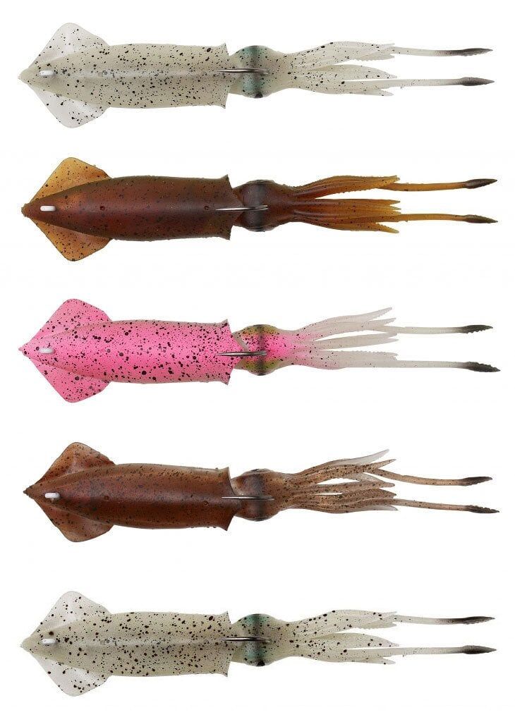 Savage gear 3D TPE Swim Squid 260mm 126g 1 Adet Sahte Balık Pink Glow